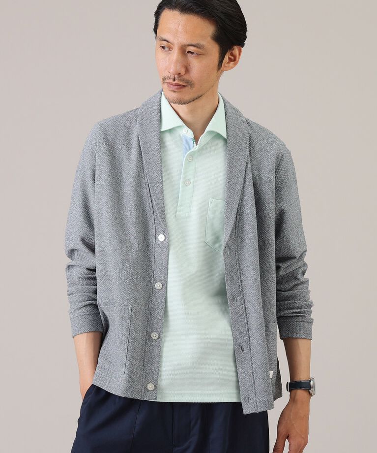 TAKEO KIKUCHI「【抗菌防臭／5サイズ展開】ハニカムメランジ ポロシャツ」|ポロシャツ|