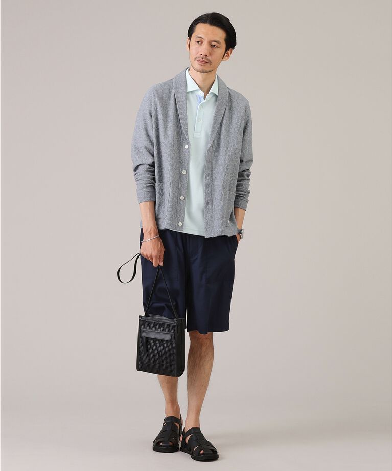 TAKEO KIKUCHI「【抗菌防臭／5サイズ展開】ハニカムメランジ ポロシャツ」|ポロシャツ|