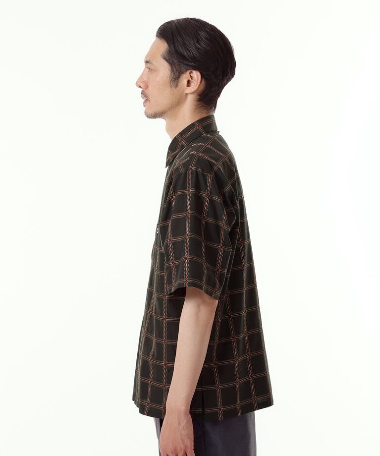TAKEO KIKUCHI「【THE FLAGSHIP】アーカイブ ドビーチェック 半袖シャツ」|シャツ・ブラウス|