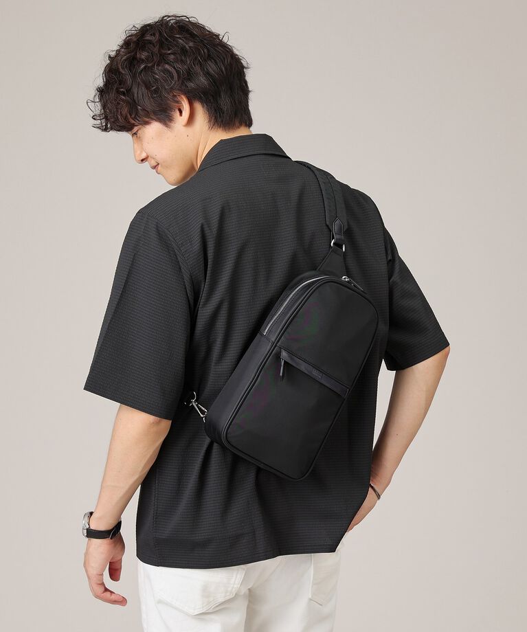 TAKEO KIKUCHI「【ヘビタン】レザーコンビナイロン ワンショルダーバッグ」|その他|