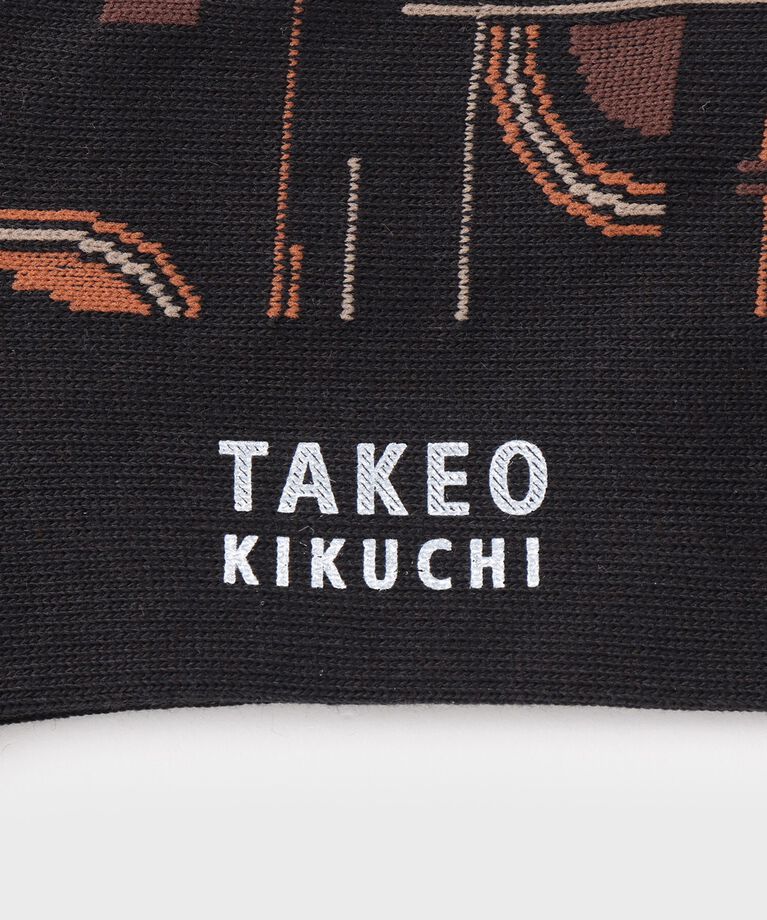 TAKEO KIKUCHI「アーカイブ柄クルーソックス」|ソックス|