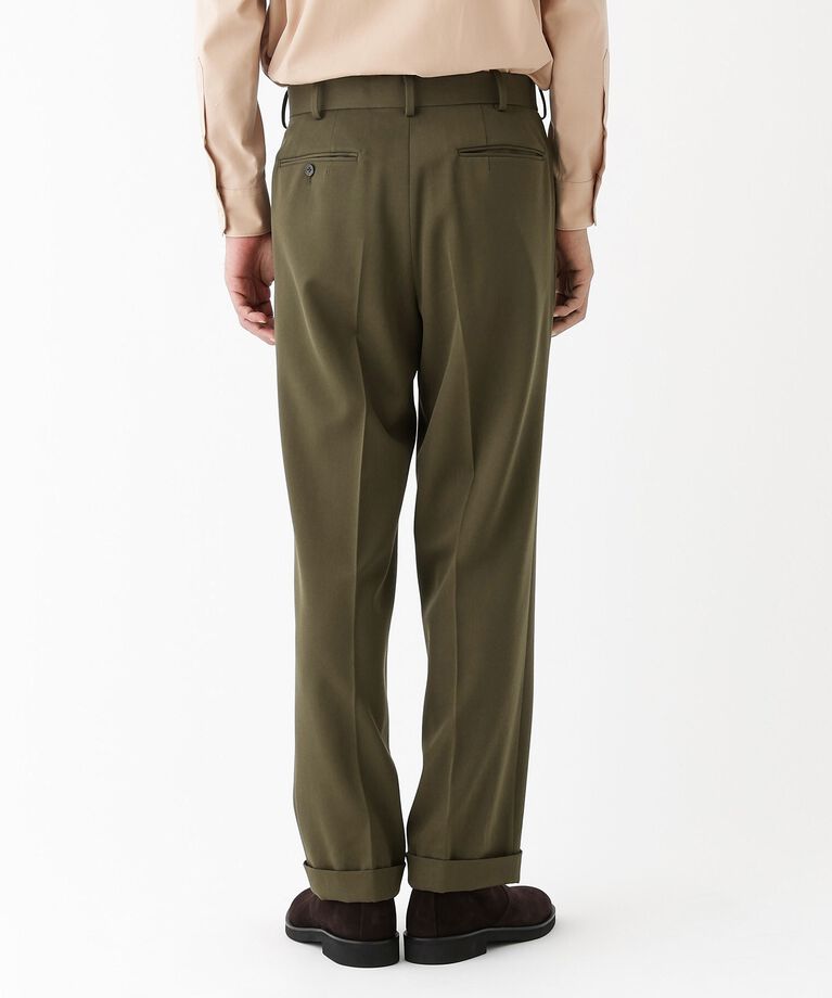 TAKEO KIKUCHI「【THE FLAGSHIP】ギャバ ダブル パンツ」|その他|
