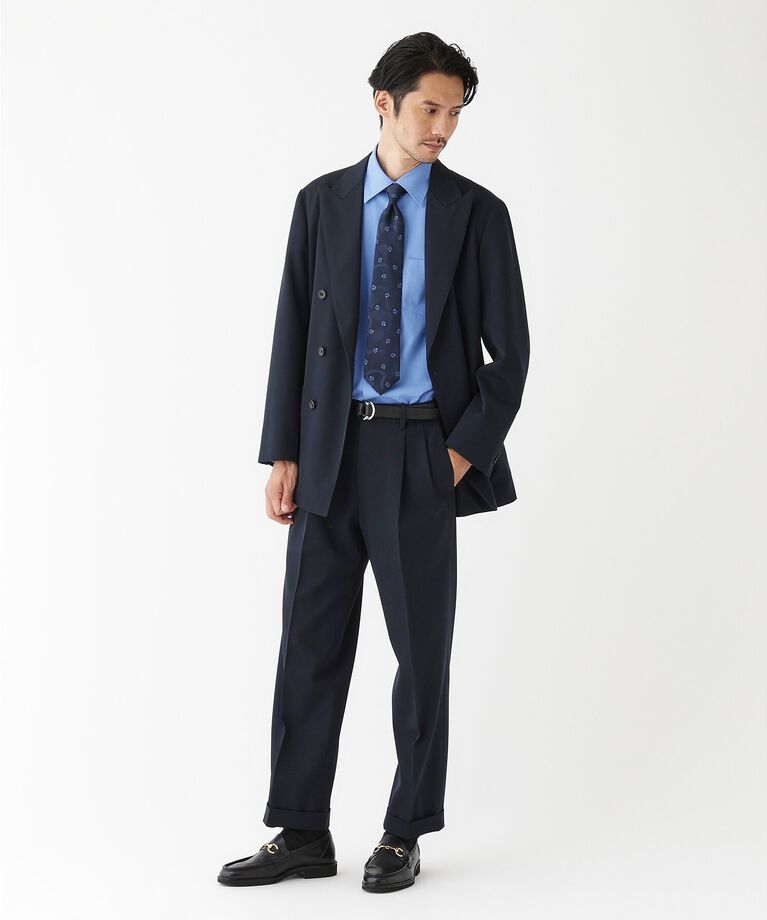 TAKEO KIKUCHI「【THE FLAGSHIP】ギャバ ダブル パンツ」|その他|