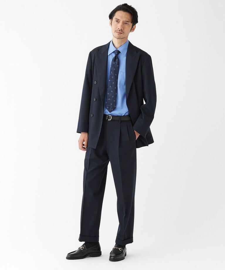 TAKEO KIKUCHI「【THE FLAGSHIP】ギャバ ダブル パンツ」|その他|