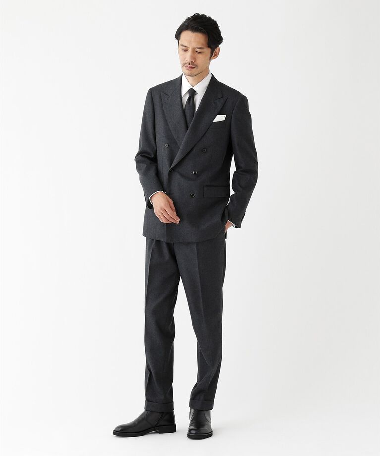 TAKEO KIKUCHI「【THE FLAGSHIP】サイドジップ ショートブーツ」|ショートブーツ|