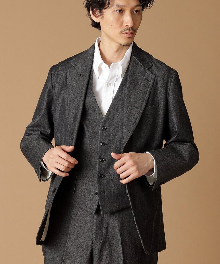 40CARATS&525「【3ピース対応/Made in JAPAN】525DENIM べスト」|ベスト・ジレ|