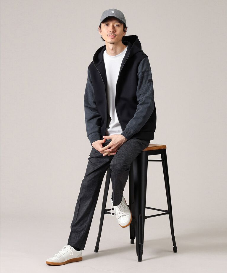 TAKEO KIKUCHI「【ONOFF対応】TRダブルニット ストレッチパンツ」|その他|