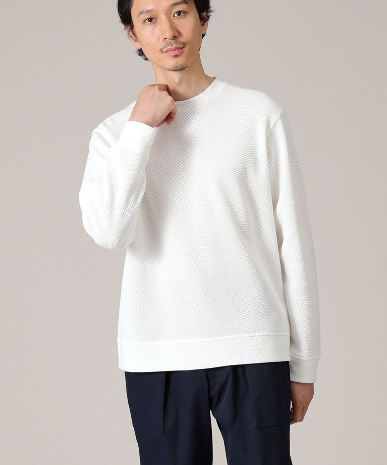 TAKEO KIKUCHI「【尾州織】クルーネック カットソー」|Tシャツ・カットソー|