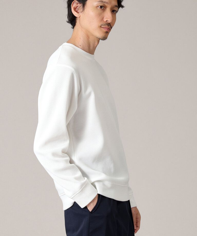 TAKEO KIKUCHI「【尾州織】クルーネック カットソー」|Tシャツ・カットソー|
