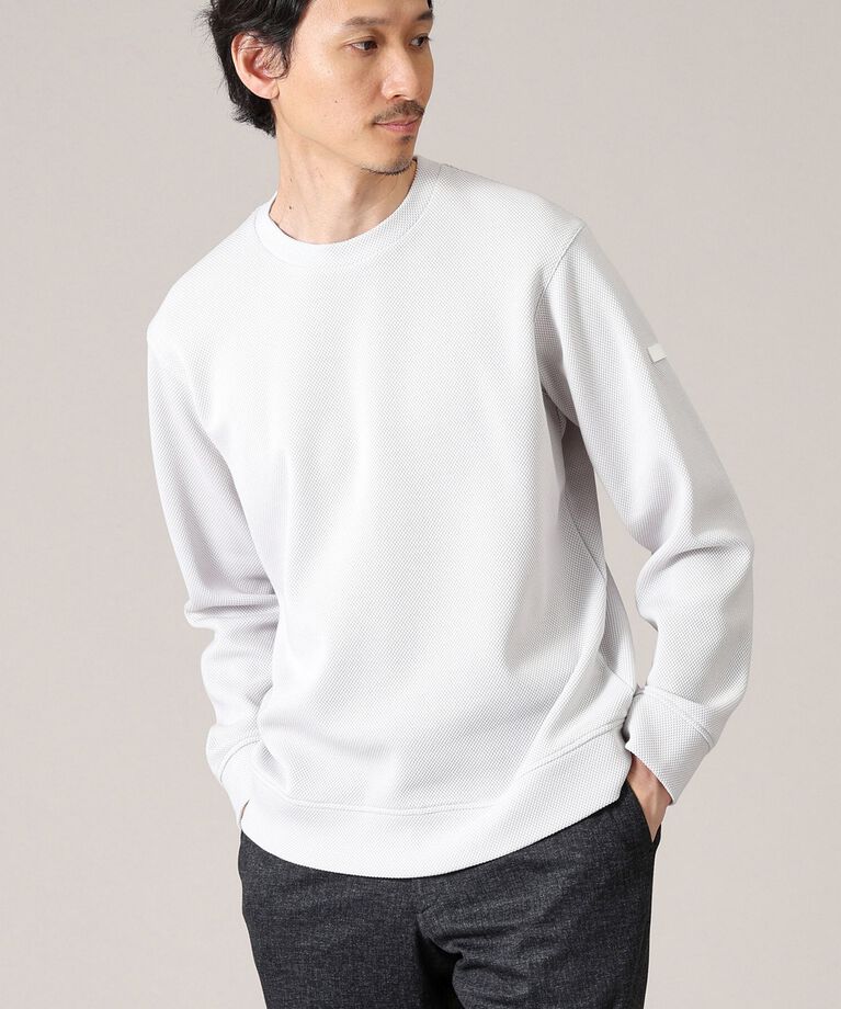 TAKEO KIKUCHI「【尾州織】クルーネック カットソー」|Tシャツ・カットソー|ﾗｲﾄｸﾞﾚｰ(012)