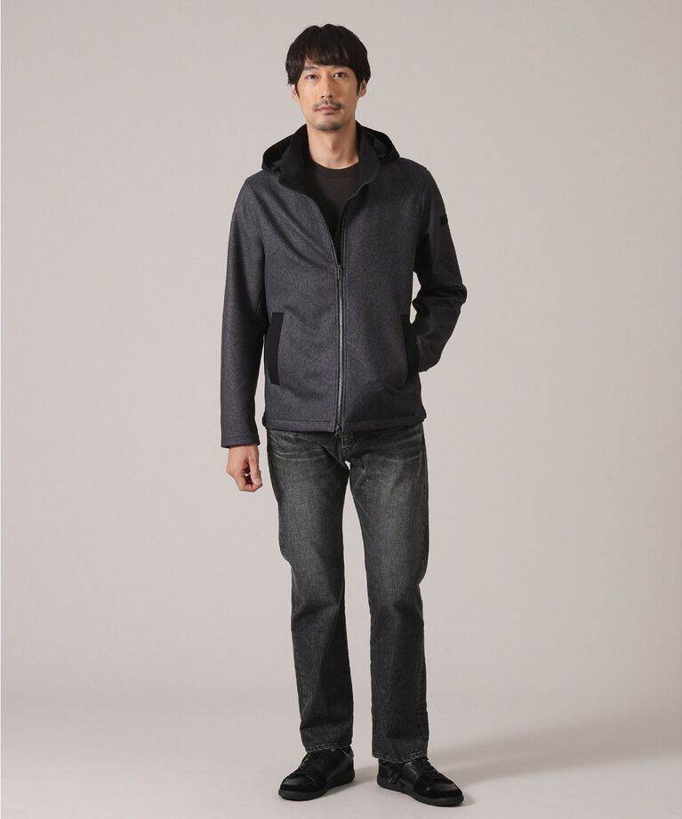 TAKEO KIKUCHI「【DOWN FABRIC】ダウンファブリック　フード ZIP UP　ブルゾン」|ブルゾン・スタジャン|