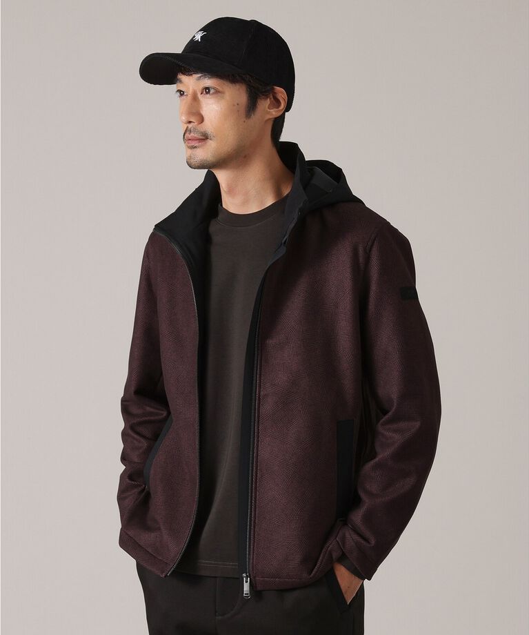 TAKEO KIKUCHI「【DOWN FABRIC】ダウンファブリック　フード ZIP UP　ブルゾン」|ブルゾン・スタジャン|