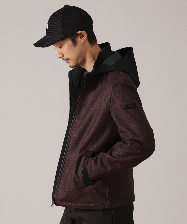 TAKEO KIKUCHI「【DOWN FABRIC】ダウンファブリック　フード ZIP UP　ブルゾン」|ブルゾン・スタジャン|