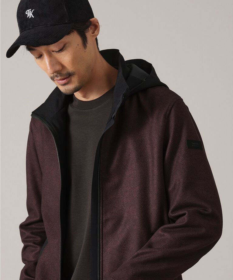 TAKEO KIKUCHI「【DOWN FABRIC】ダウンファブリック　フード ZIP UP　ブルゾン」|ブルゾン・スタジャン|