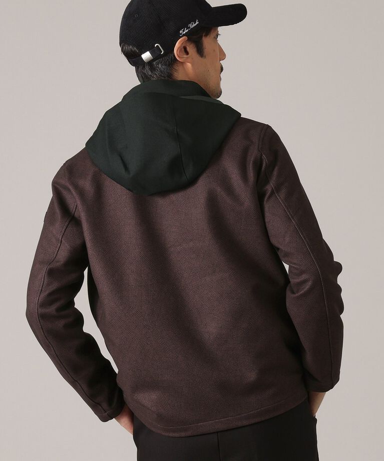 TAKEO KIKUCHI「【DOWN FABRIC】ダウンファブリック　フード ZIP UP　ブルゾン」|ブルゾン・スタジャン|