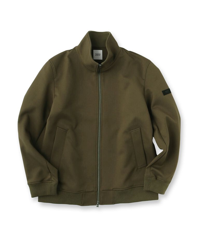 TAKEO KIKUCHI「【DOWN FABRIC】ダウンファブリック ZIP UP リブブルゾン」|ブルゾン・スタジャン|