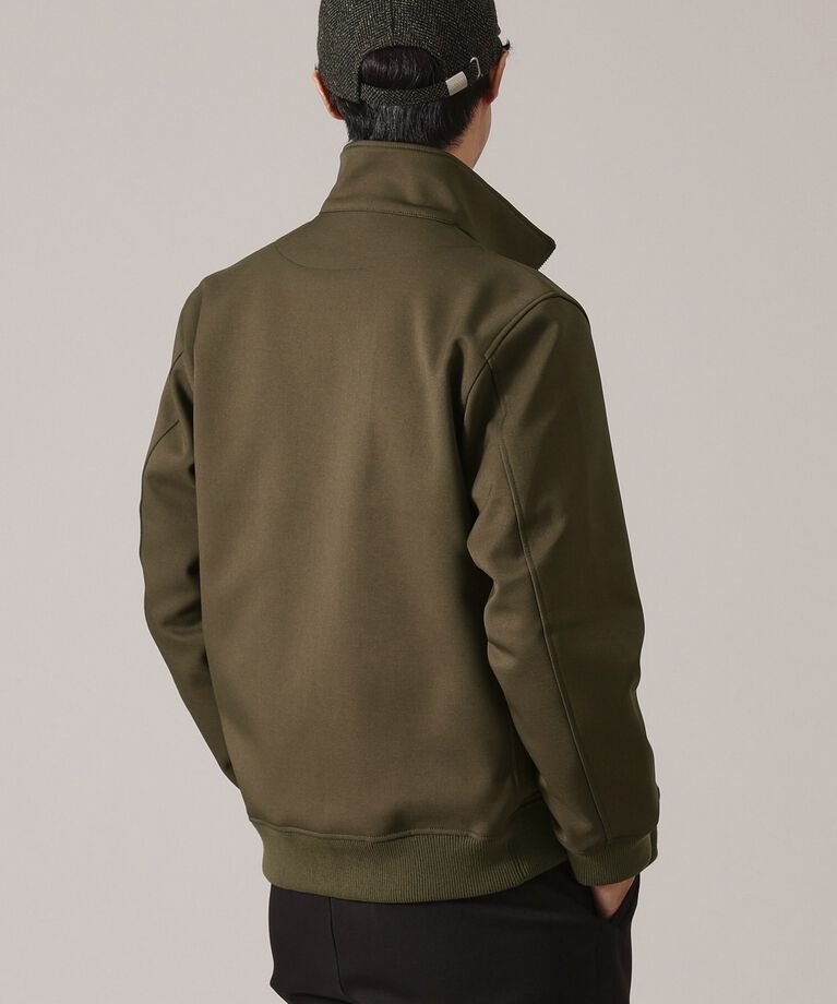 TAKEO KIKUCHI「【DOWN FABRIC】ダウンファブリック ZIP UP リブブルゾン」|ブルゾン・スタジャン|