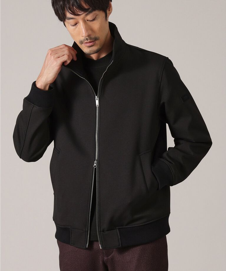 TAKEO KIKUCHI「【DOWN FABRIC】ダウンファブリック ZIP UP リブブルゾン」|ブルゾン・スタジャン|