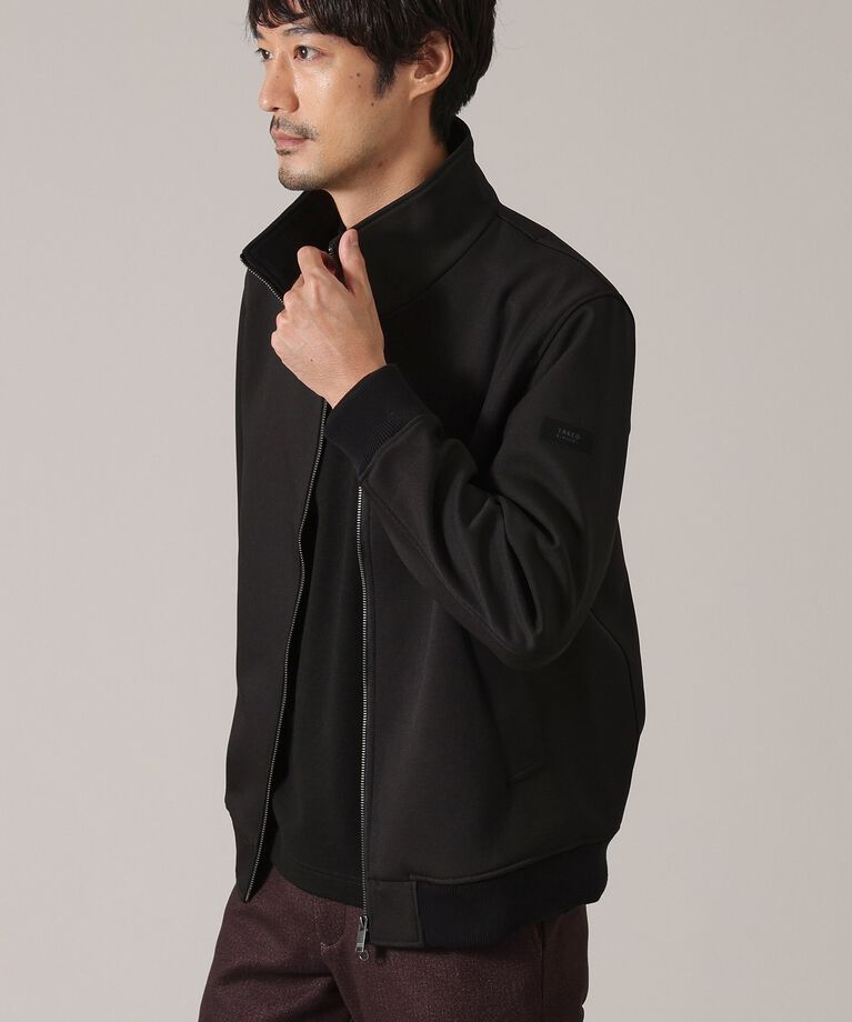 TAKEO KIKUCHI「【DOWN FABRIC】ダウンファブリック ZIP UP リブブルゾン」|ブルゾン・スタジャン|