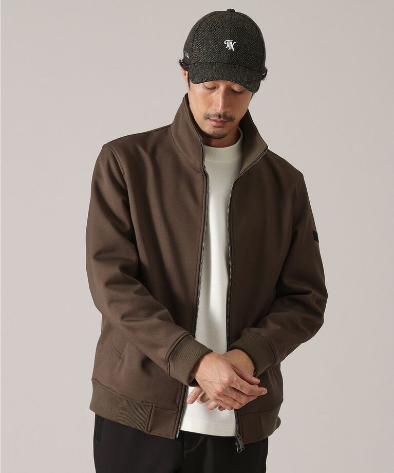 TAKEO KIKUCHI「【DOWN FABRIC】ダウンファブリック ZIP UP リブブルゾン」|ブルゾン・スタジャン|
