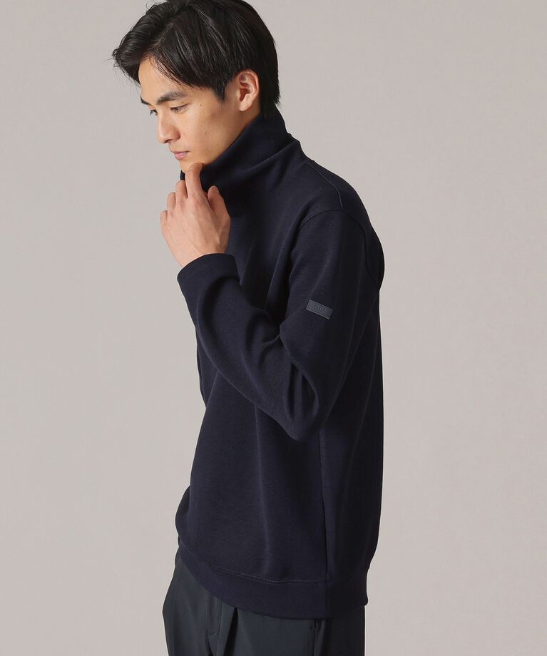 TAKEO KIKUCHI「ウールブレンド オフタートルネック カットソー」|Tシャツ・カットソー|