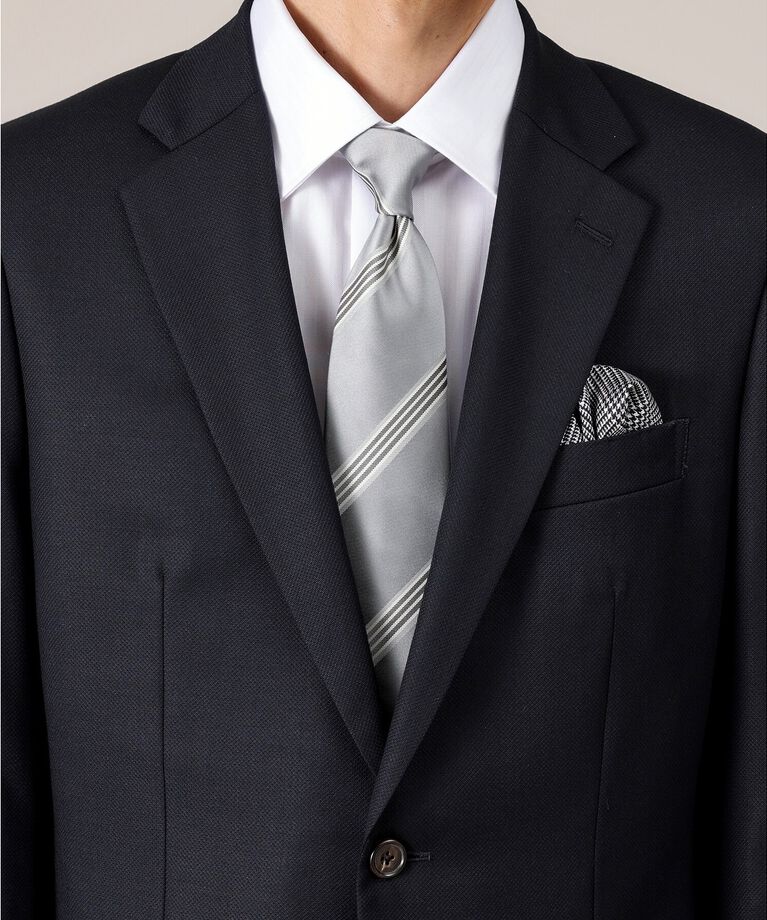 TAKEO KIKUCHI「【Made in JAPAN】24Qty Satin シルクネクタイ」|ネクタイ・蝶ネクタイ|