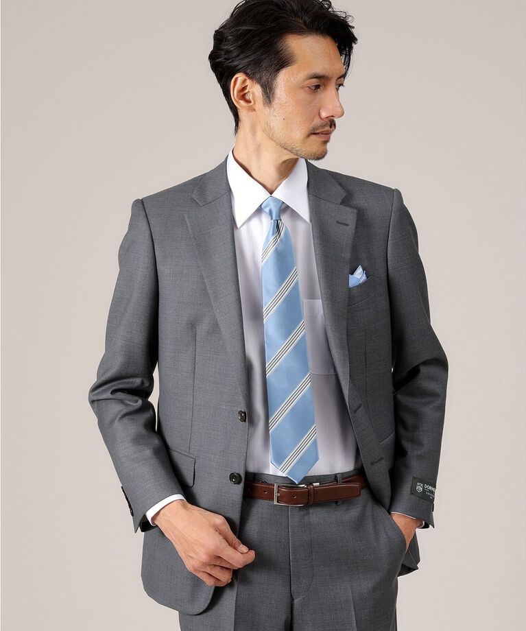 TAKEO KIKUCHI「【Made in JAPAN】24Qty Satin シルクネクタイ」|ネクタイ・蝶ネクタイ|
