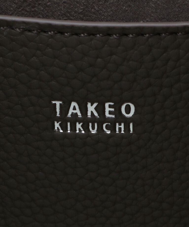 TAKEO KIKUCHI「レザーハンドル シュリンクPU トート」|トートバッグ|