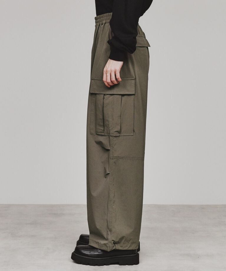 tk.TAKEO KIKUCHI「ナイロンワイドカーゴパンツ」|その他|