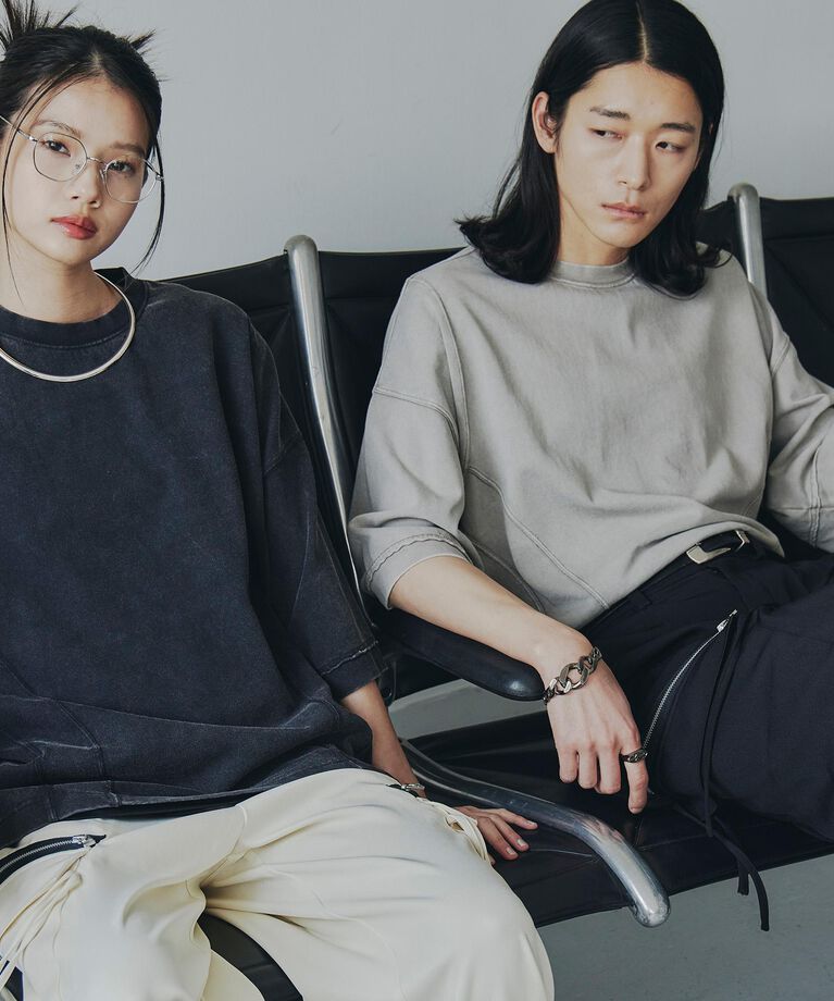 tk.TAKEO KIKUCHI「ヴィンテージクロップドTシャツ」|Tシャツ・カットソー|
