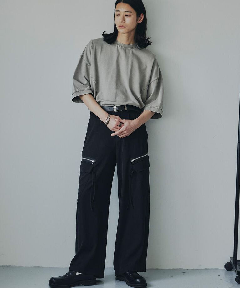 tk.TAKEO KIKUCHI「ヴィンテージクロップドTシャツ」|Tシャツ・カットソー|