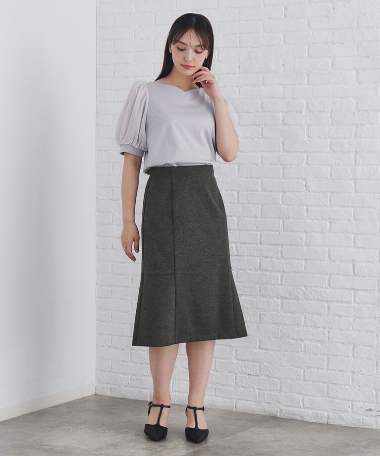 index「《5color/S-LLsize》ストレッチマーメイドスカート/セットアップ対応【洗濯機洗い可/イージーケア】」|スカート|