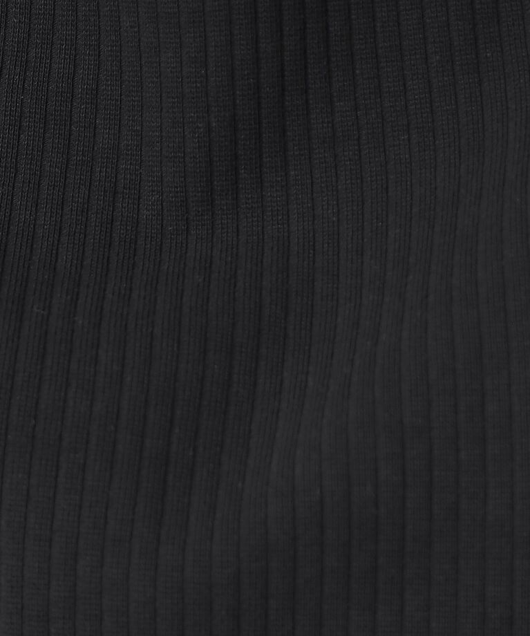 OPAQUE.CLIP「GIZAコットンリブ ボートネックカットソー」|Tシャツ・カットソー|