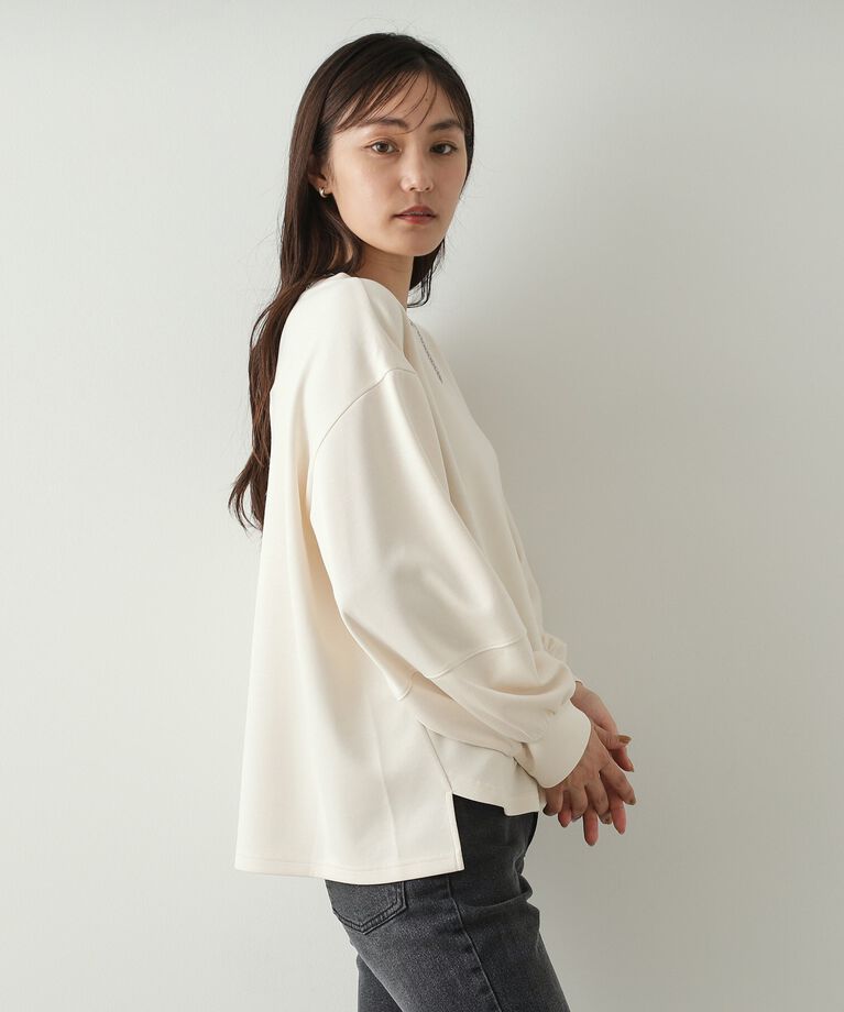 OPAQUE.CLIP「ボリュームスリーブトップス【洗濯機洗い可】」|Tシャツ・カットソー|
