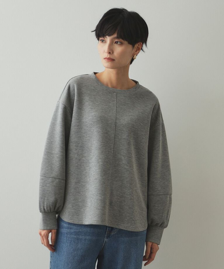 OPAQUE.CLIP「ボリュームスリーブトップス【洗濯機洗い可】」|Tシャツ・カットソー|