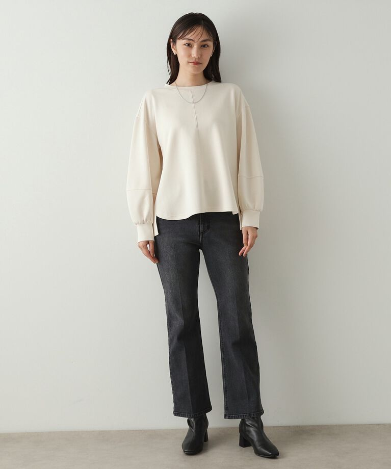 OPAQUE.CLIP「ボリュームスリーブトップス【洗濯機洗い可】」|Tシャツ・カットソー|