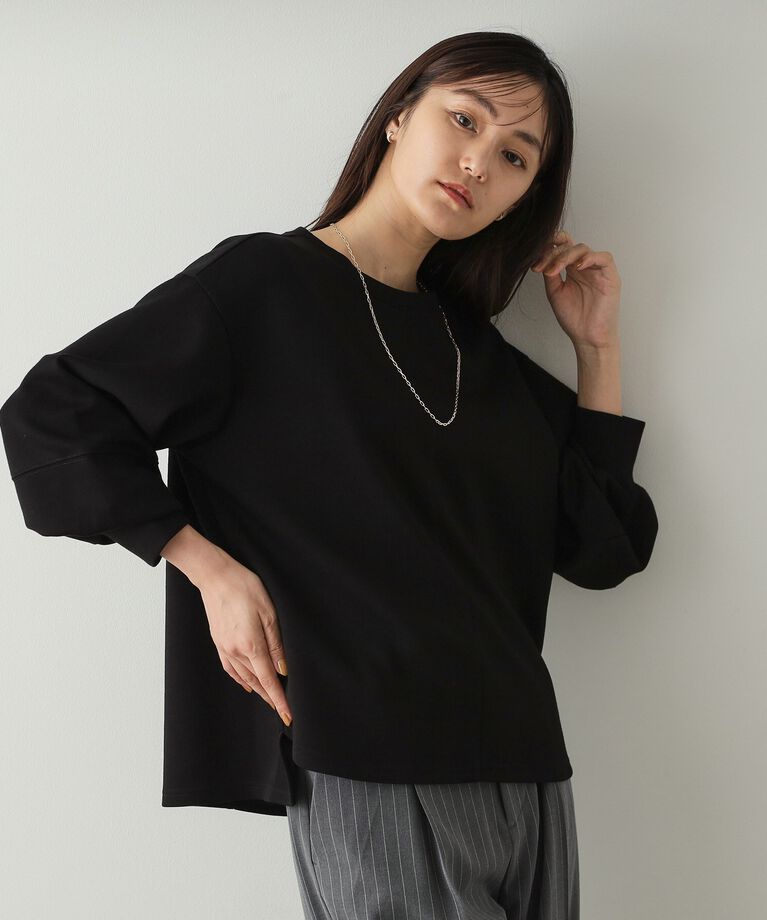 OPAQUE.CLIP「ボリュームスリーブトップス【洗濯機洗い可】」|Tシャツ・カットソー|