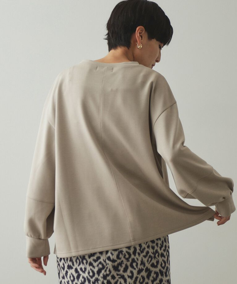 OPAQUE.CLIP「ボリュームスリーブトップス【洗濯機洗い可】」|Tシャツ・カットソー|