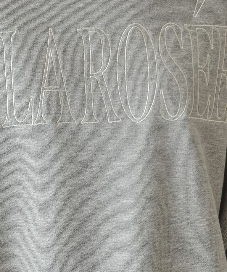 OPAQUE.CLIP「《美人百花掲載》ロゴ裏毛ショートトップス【洗濯機洗い可】」|Tシャツ・カットソー|