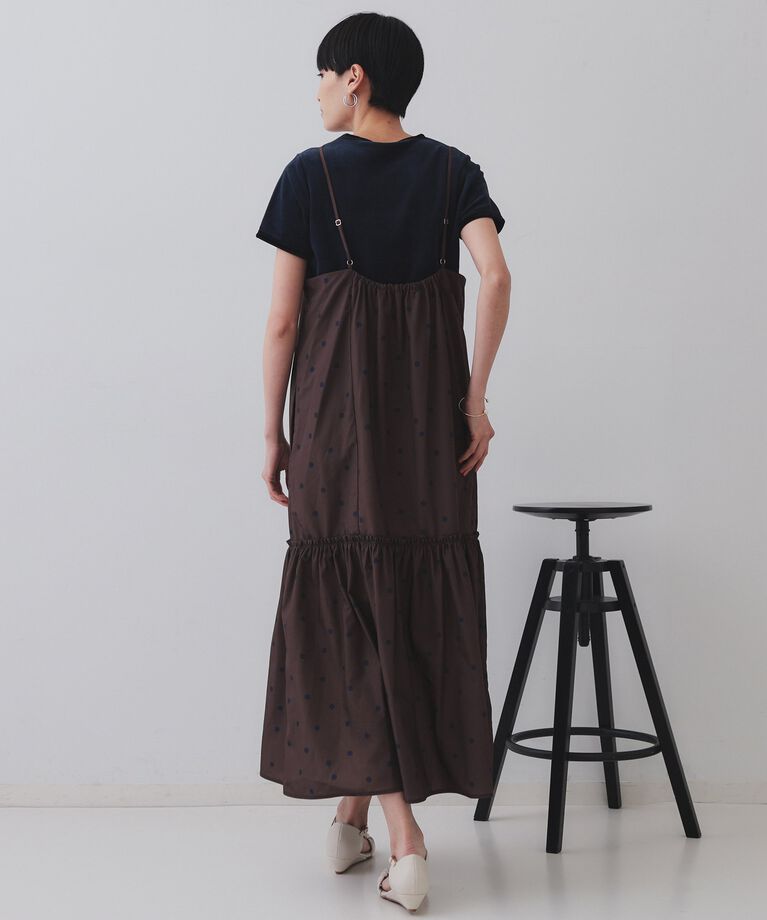 OPAQUE.CLIP「ベロアTシャツ【洗濯機洗い可】」|Tシャツ・カットソー|