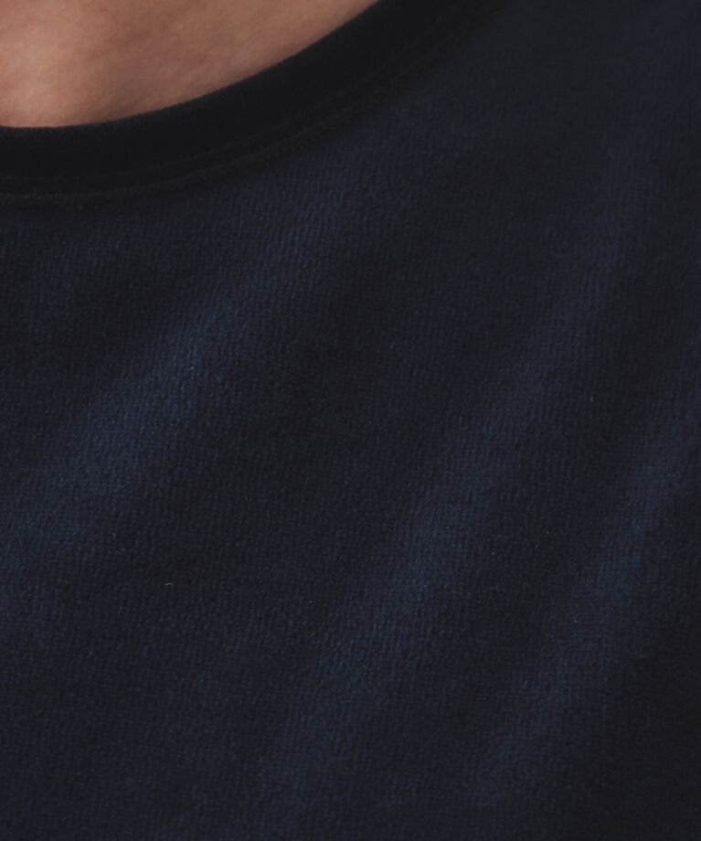 OPAQUE.CLIP「ベロアTシャツ【洗濯機洗い可】」|Tシャツ・カットソー|