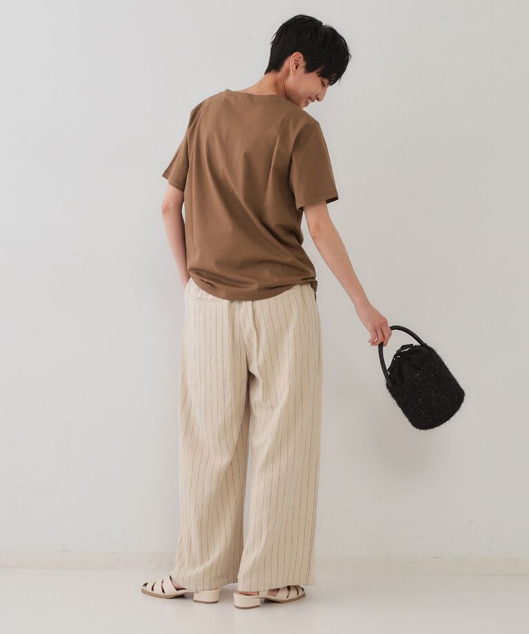 OPAQUE.CLIP「サーフロゴTシャツ【洗濯機洗い可】」|Tシャツ・カットソー|