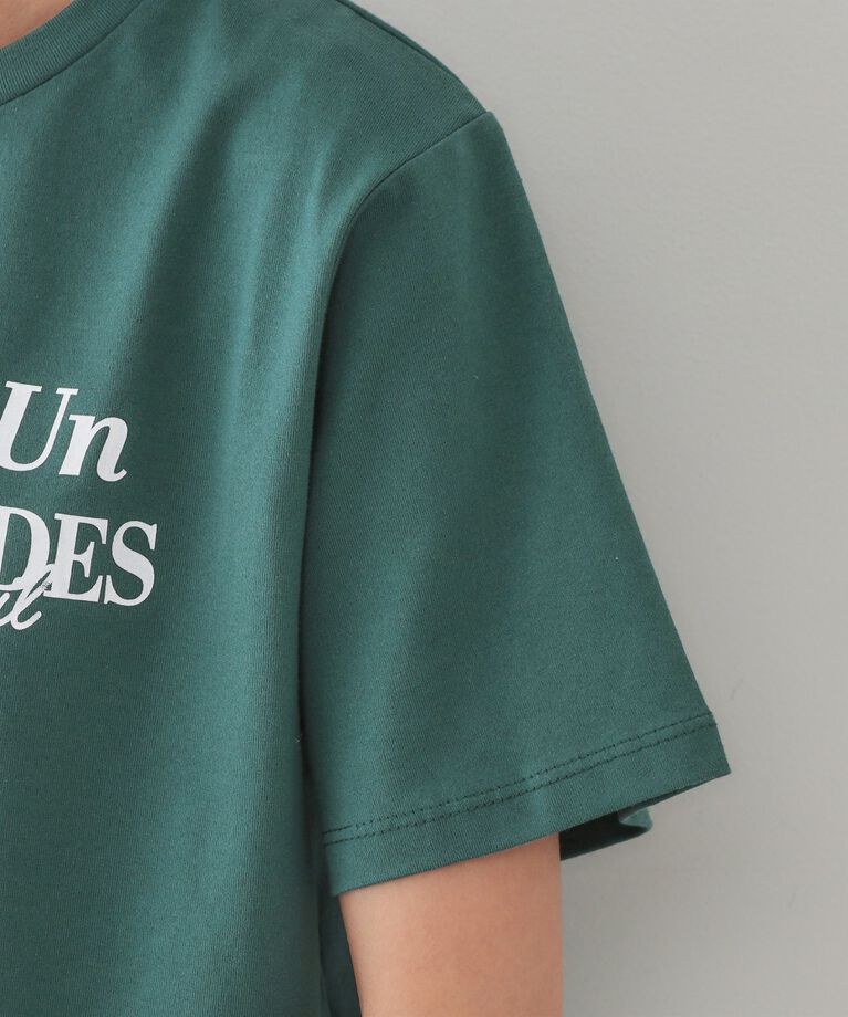 OPAQUE.CLIP「サーフロゴTシャツ【洗濯機洗い可】」|Tシャツ・カットソー|