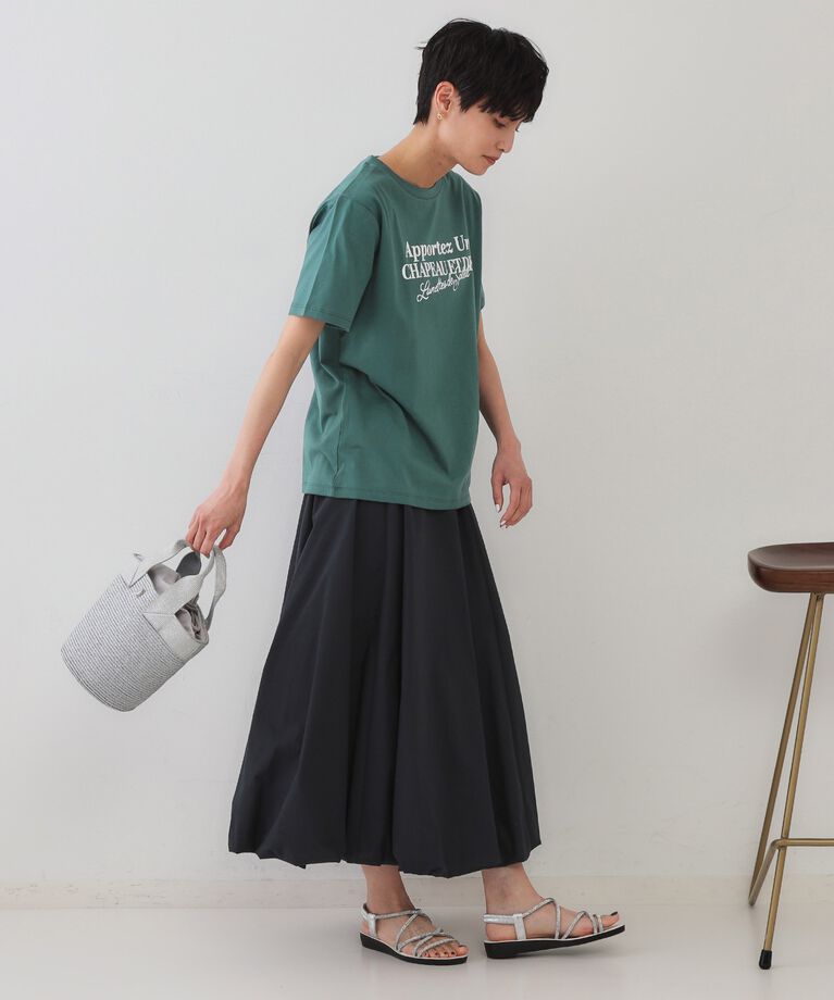 OPAQUE.CLIP「サーフロゴTシャツ【洗濯機洗い可】」|Tシャツ・カットソー|