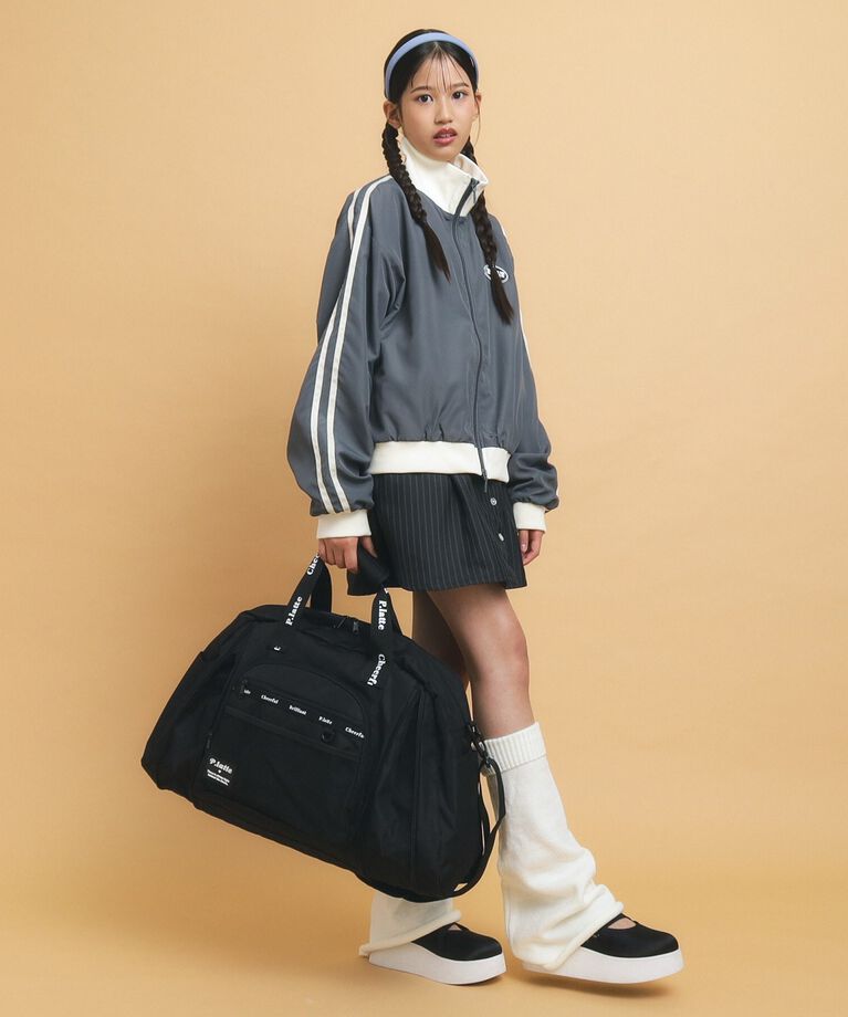 PINK-latte「【容量約40L～52L】拡張ボストンバッグ」|ボストンバッグ|