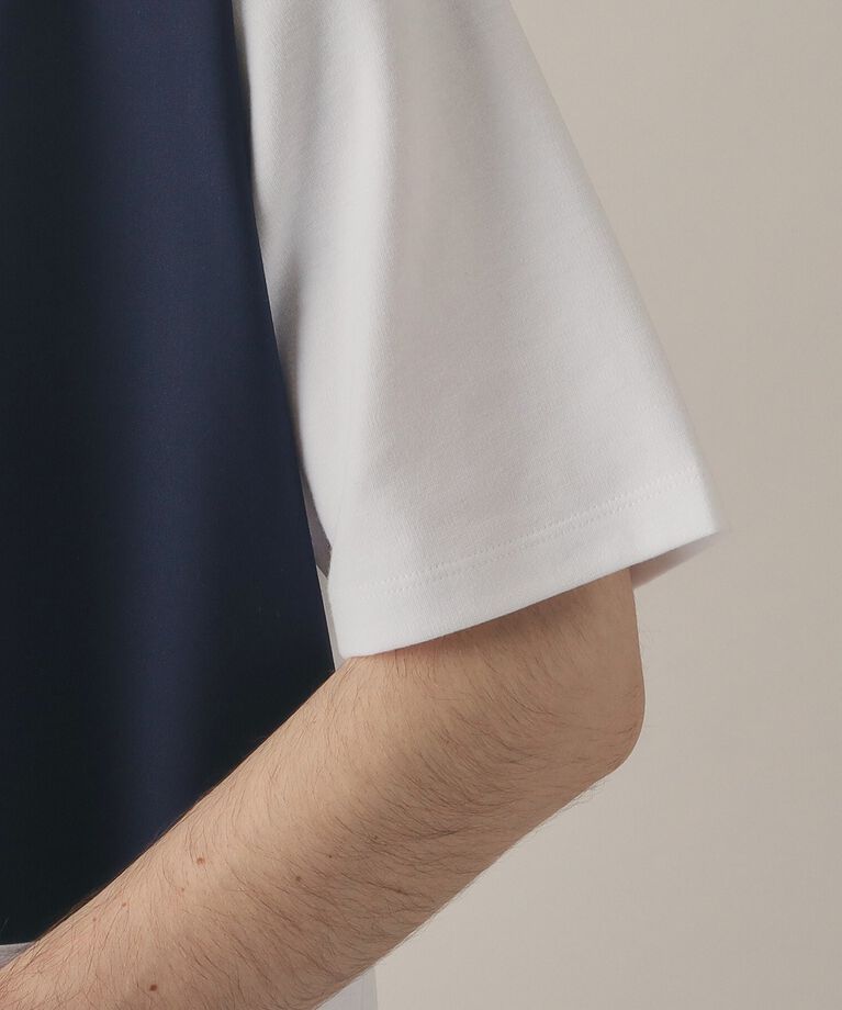 THE SHOP TK「【親子リンク】パネルブロッキングTシャツ」|Tシャツ・カットソー|