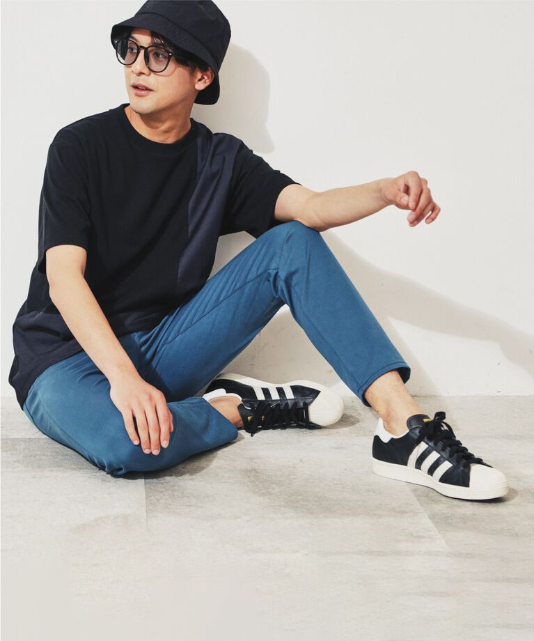 THE SHOP TK「【親子リンク】パネルブロッキングTシャツ」|Tシャツ・カットソー|
