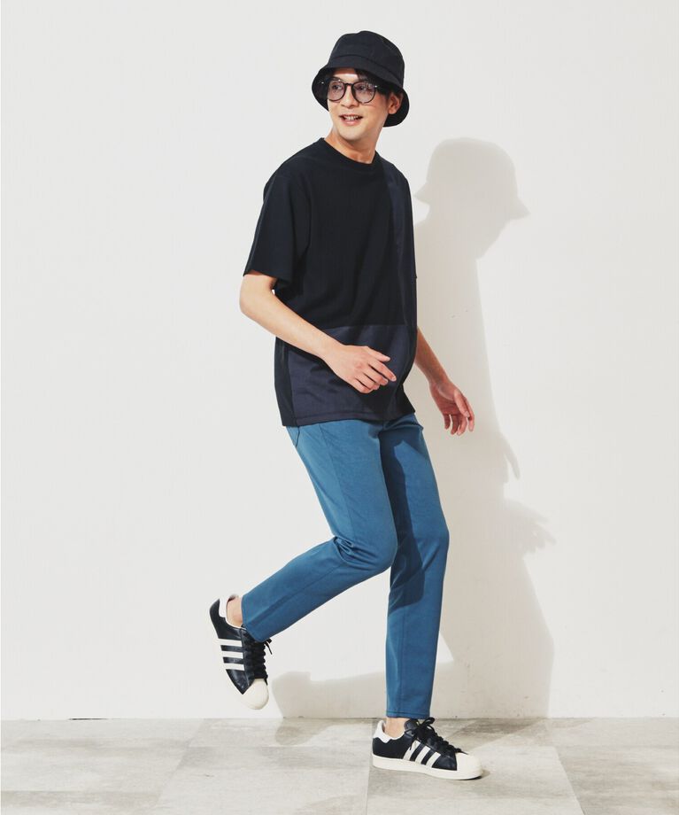 THE SHOP TK「【親子リンク】パネルブロッキングTシャツ」|Tシャツ・カットソー|
