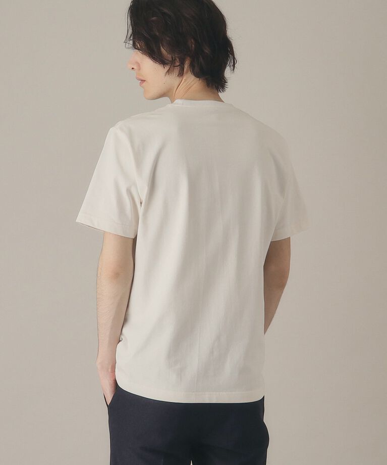 THE SHOP TK「【101回洗ってもヘタらない／ビジカジ対応】クルーネックタフTシャツ」|Tシャツ・カットソー|