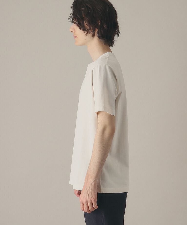 THE SHOP TK「【101回洗ってもヘタらない／ビジカジ対応】クルーネックタフTシャツ」|Tシャツ・カットソー|